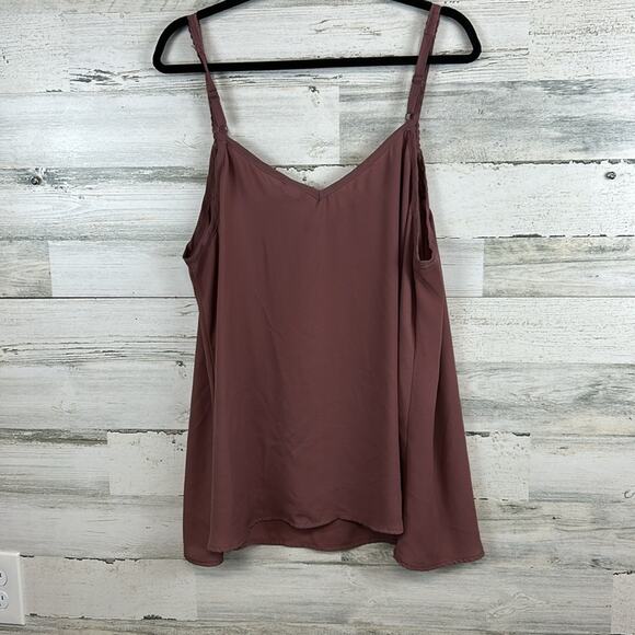 Torrid Lace Trim Adjustable Strap Camisole Tank Top Women’s Size 2/2X - Picture 3 of 5